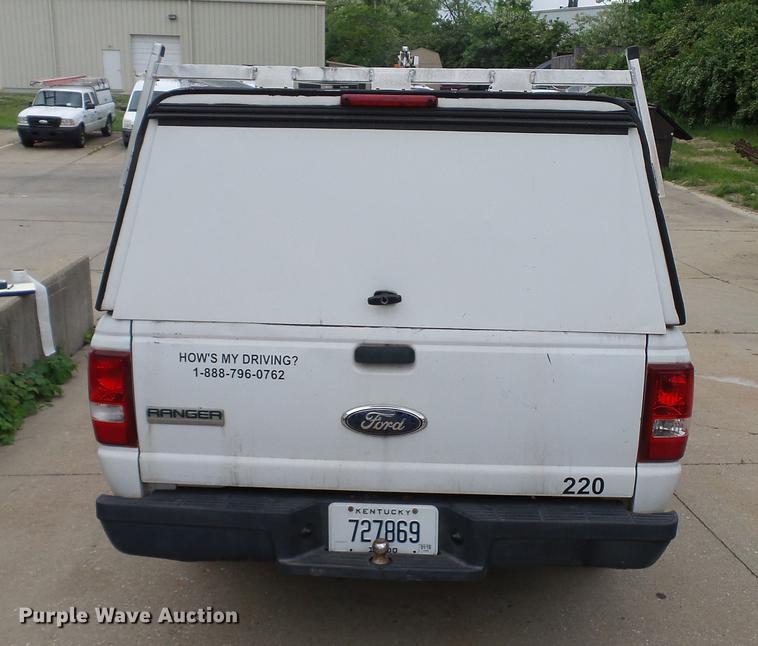 image for item DC5523 2008 Ford Ranger SuperCab pickup truck