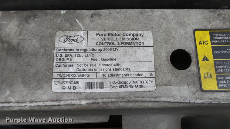 image for item DC5530 2008 Ford Ranger SuperCab pickup truck