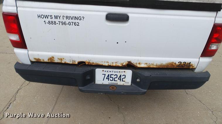 image for item DC5530 2008 Ford Ranger SuperCab pickup truck