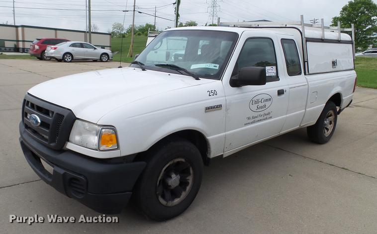 image for item DC5532 2008 Ford Ranger SuperCab pickup truck