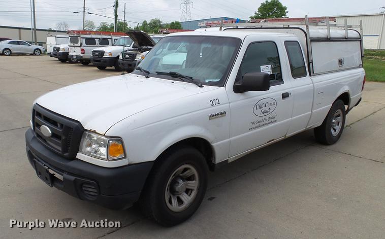 image for item DC5534 2008 Ford Ranger SuperCab pickup truck