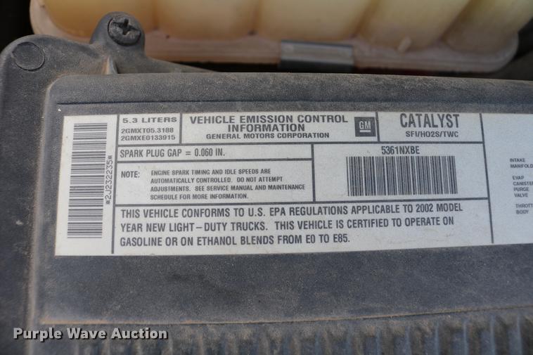 image for item DC7640 2002 Chevrolet Tahoe LT SUV