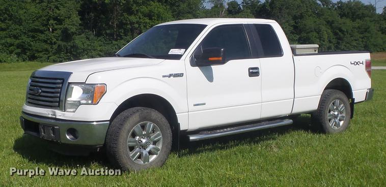 image for item DD7176 2012 Ford F150 XLT SuperCab pickup truck