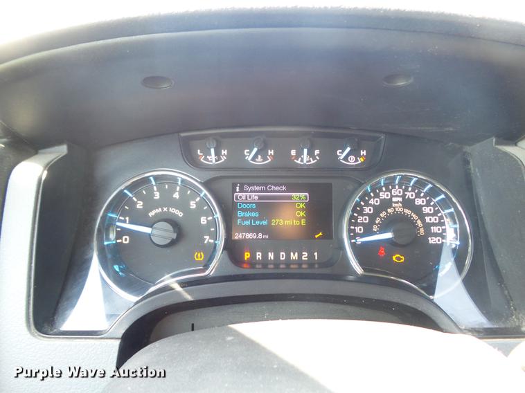 image for item DD7176 2012 Ford F150 XLT SuperCab pickup truck