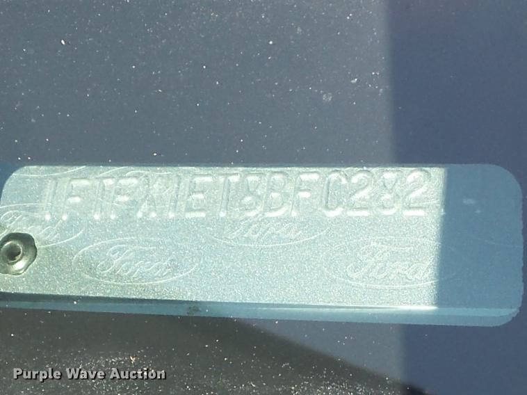 image for item DD7177 2011 Ford F150 XLT SuperCab pickup truck