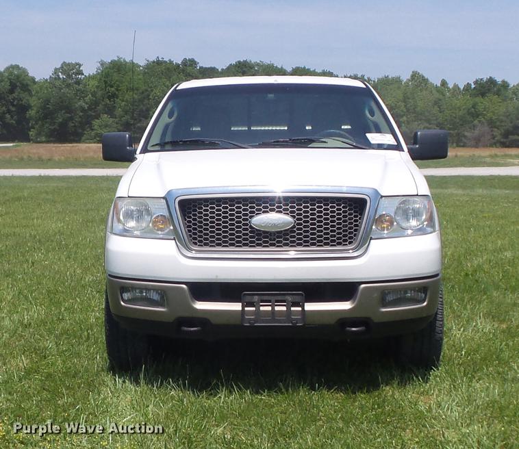 image for item DD7187 2005 Ford F150 Lariat SuperCrew pickup truck