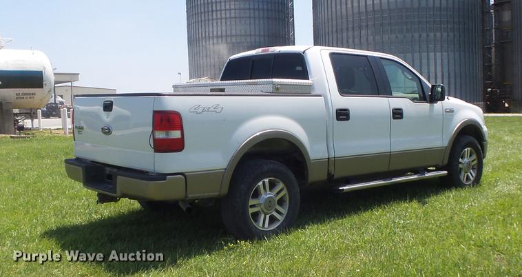 image for item DD7187 2005 Ford F150 Lariat SuperCrew pickup truck