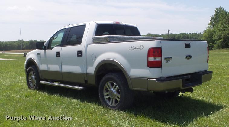 image for item DD7187 2005 Ford F150 Lariat SuperCrew pickup truck