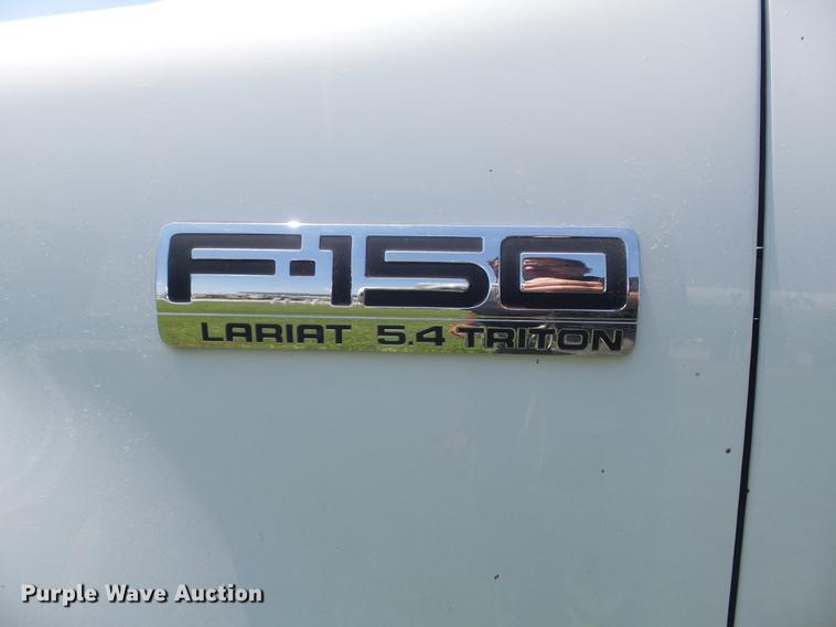 image for item DD7187 2005 Ford F150 Lariat SuperCrew pickup truck