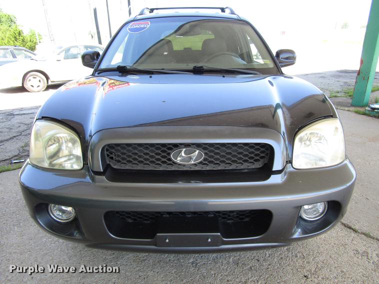 image for item DD7491 2004 Hyundai Santa Fe SUV