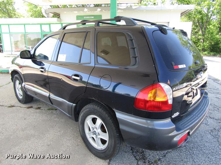 image for item DD7491 2004 Hyundai Santa Fe SUV