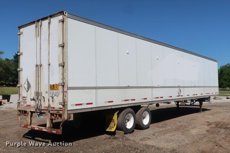 image for item DD9589 2000 Wabash dry van trailer