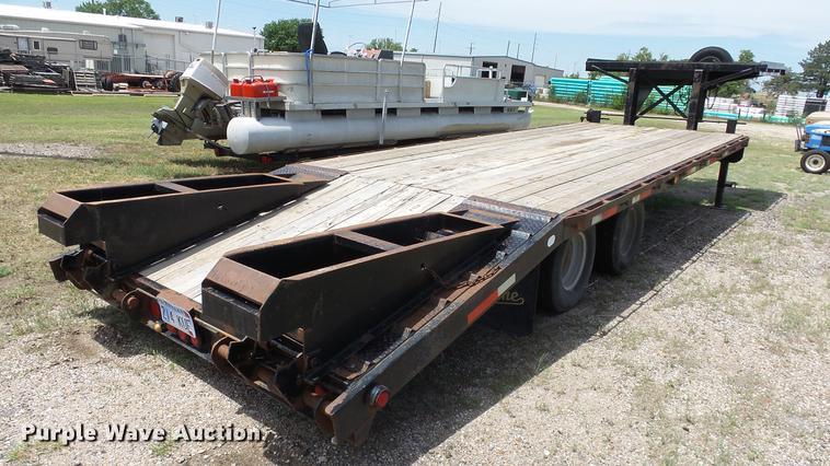 image for item DE6654 2006 Belshe DT22 equipment trailer