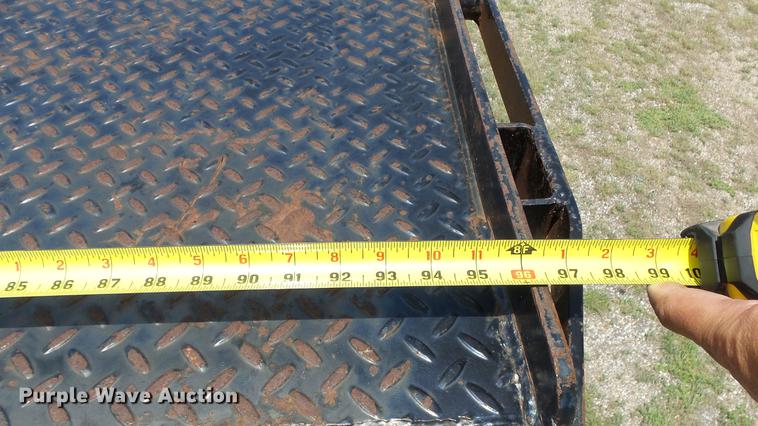 image for item DE6654 2006 Belshe DT22 equipment trailer