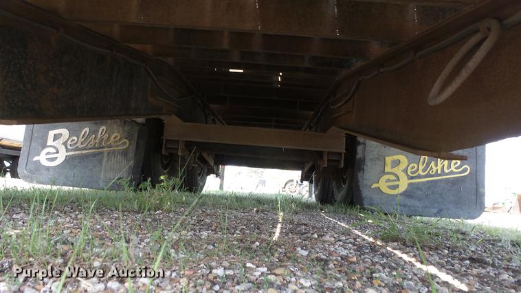 image for item DE6654 2006 Belshe DT22 equipment trailer