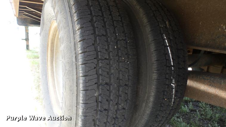 image for item DE6654 2006 Belshe DT22 equipment trailer