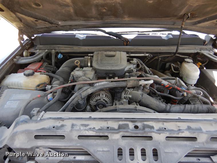 image for item DK9888 2013 Chevrolet Silverado 3500HD Crew Cab pickup truck cab and chassis