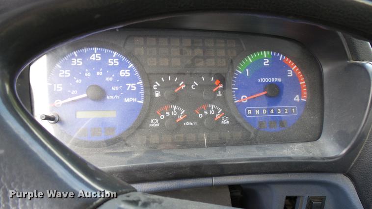 image for item DP9512 2007 Hino 338 flatbed truck