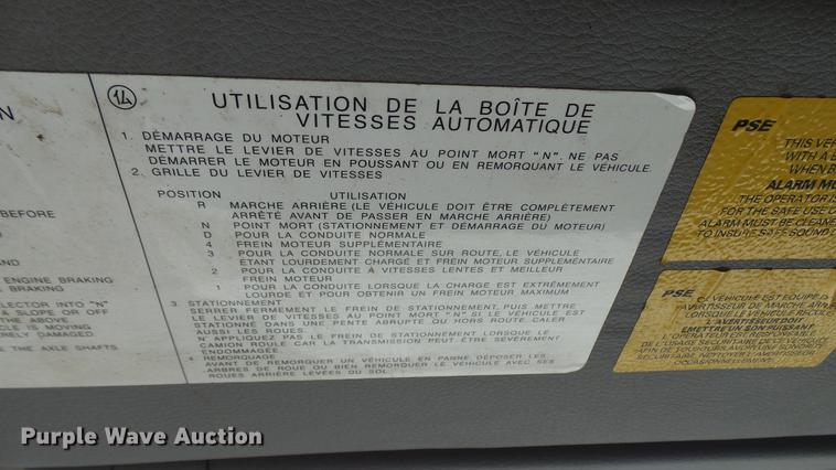 image for item DP9512 2007 Hino 338 flatbed truck