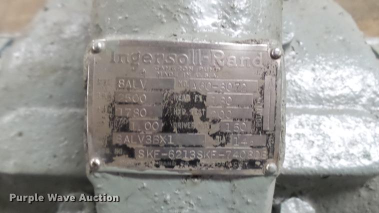 image for item DP9523 Ingersoll Rand water pump