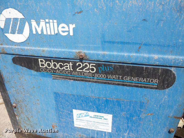 image for item DV9297 (2) Bobcat 225 AC/DC welders