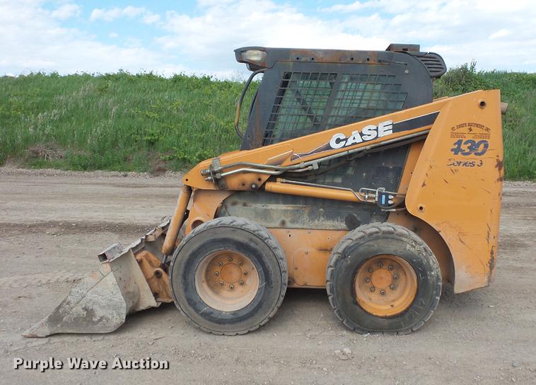 image for item DV9306 2008 Case 430 skid steer