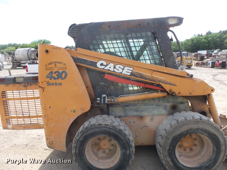 image for item DV9306 2008 Case 430 skid steer