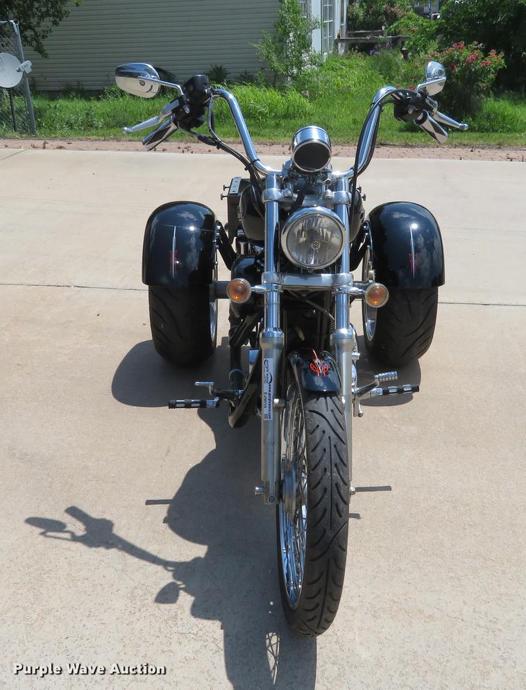 image for item EJ9610 2006 Harley Davidson XL 1200C Special Edition trike motorcycle