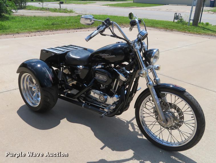 image for item EJ9610 2006 Harley Davidson XL 1200C Special Edition trike motorcycle