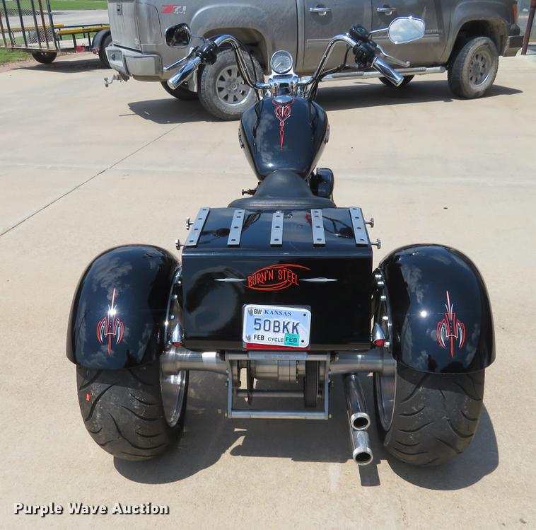 image for item EJ9610 2006 Harley Davidson XL 1200C Special Edition trike motorcycle