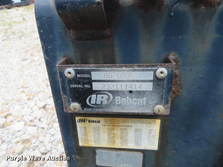 image for item EJ9612 Bobcat 80 dozer blade