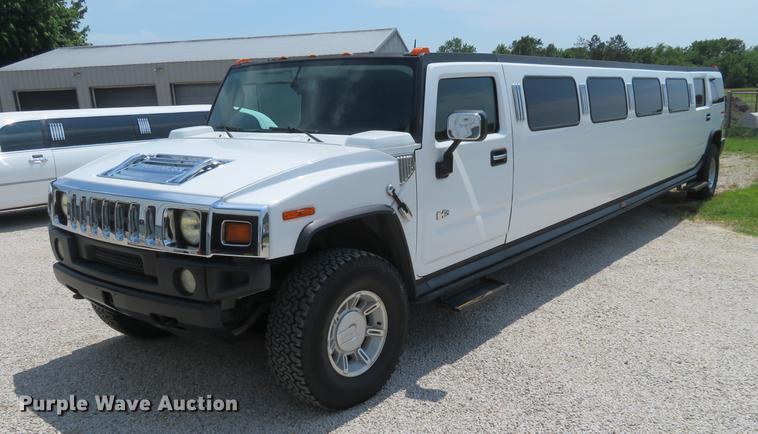 image for item EJ9614 2003 Hummer H2 limousine