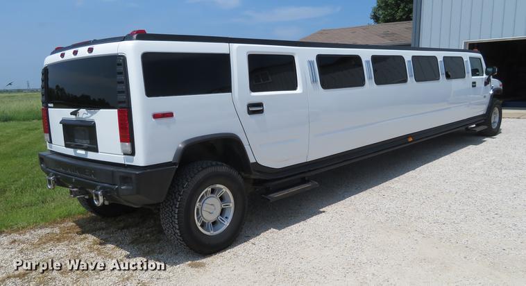 image for item EJ9614 2003 Hummer H2 limousine