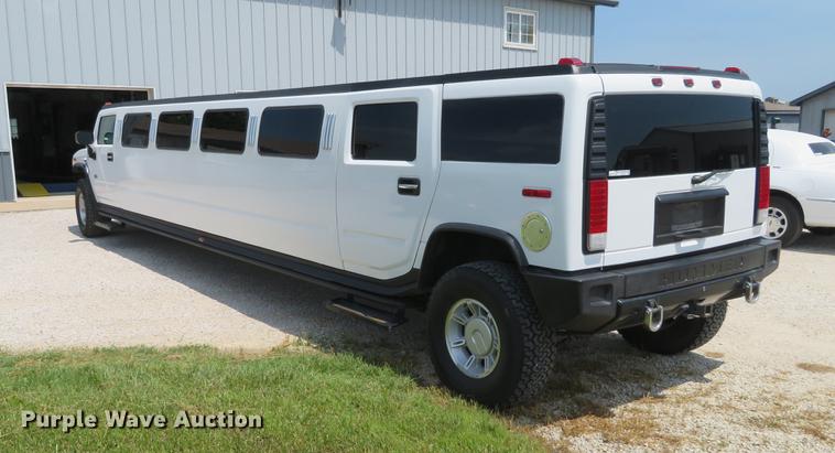 image for item EJ9614 2003 Hummer H2 limousine