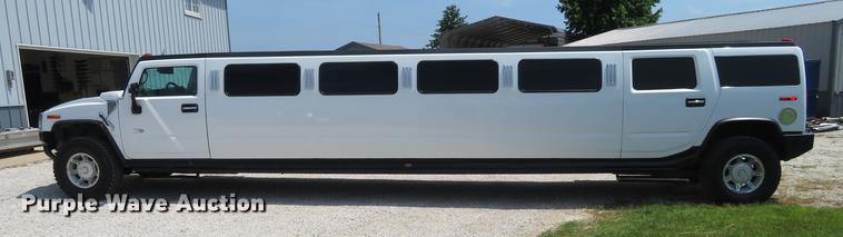 image for item EJ9614 2003 Hummer H2 limousine