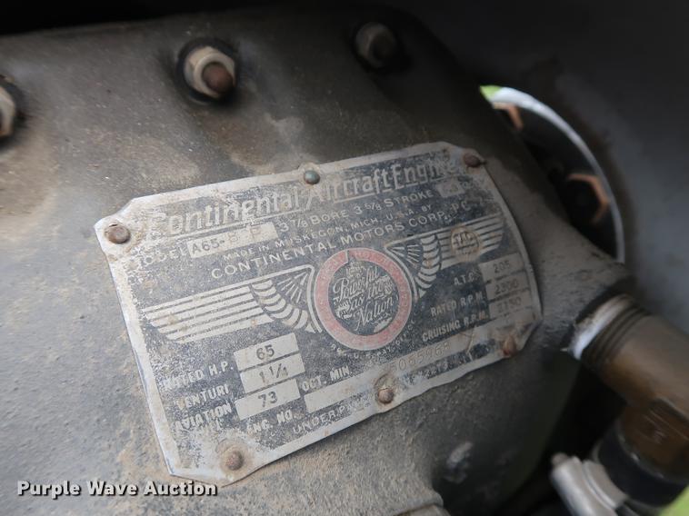 image for item EP9363 1946 Taylorcraft BC12D airplane