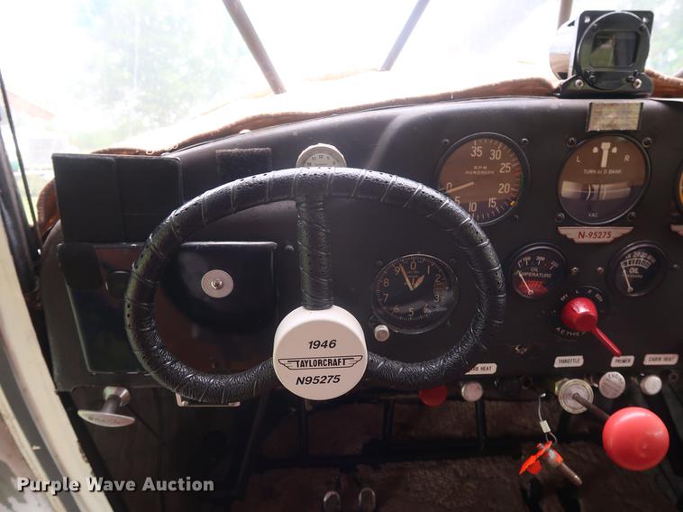 image for item EP9363 1946 Taylorcraft BC12D airplane