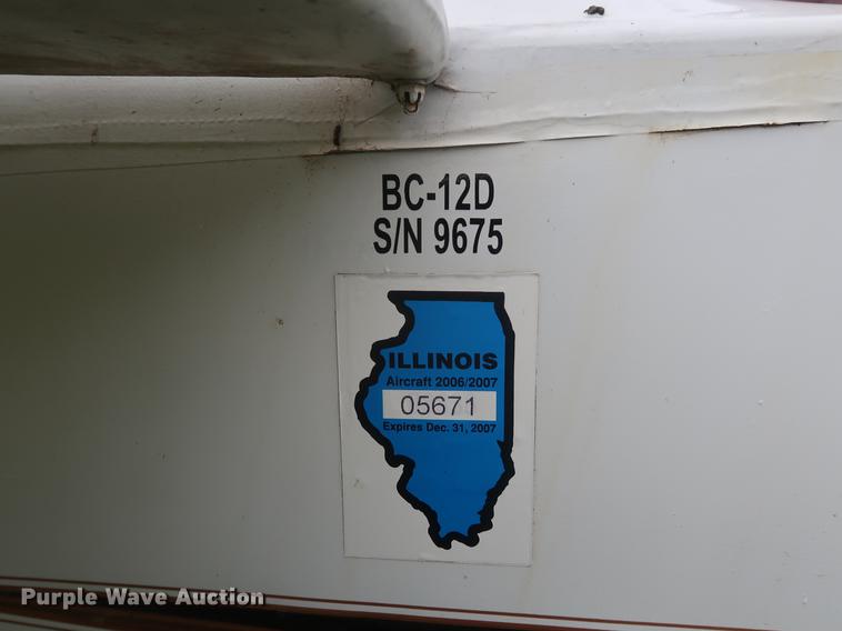 image for item EP9363 1946 Taylorcraft BC12D airplane