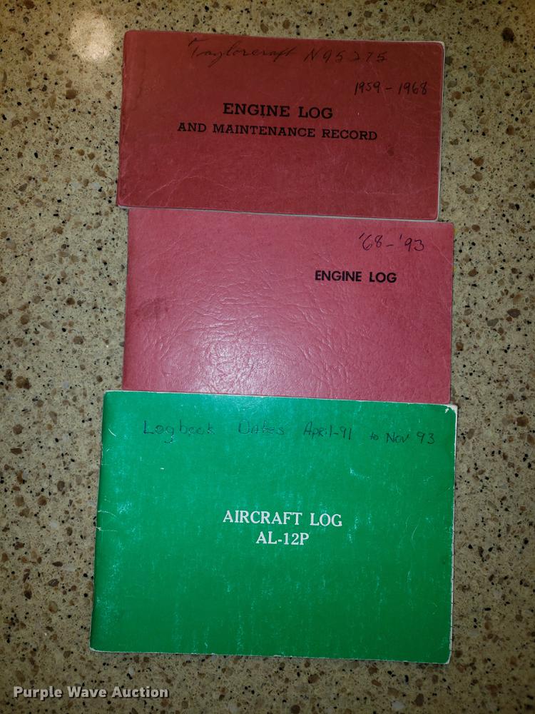 image for item EP9363 1946 Taylorcraft BC12D airplane