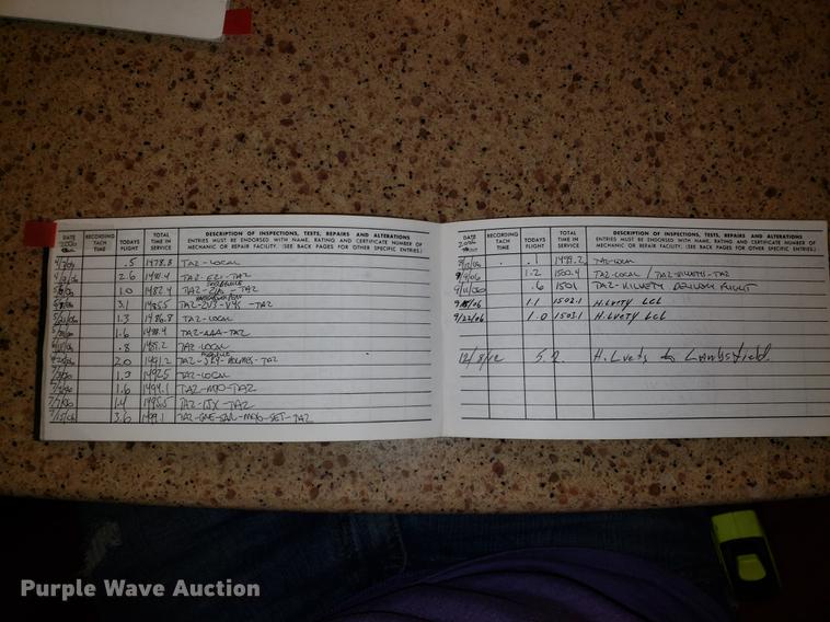 image for item EP9363 1946 Taylorcraft BC12D airplane