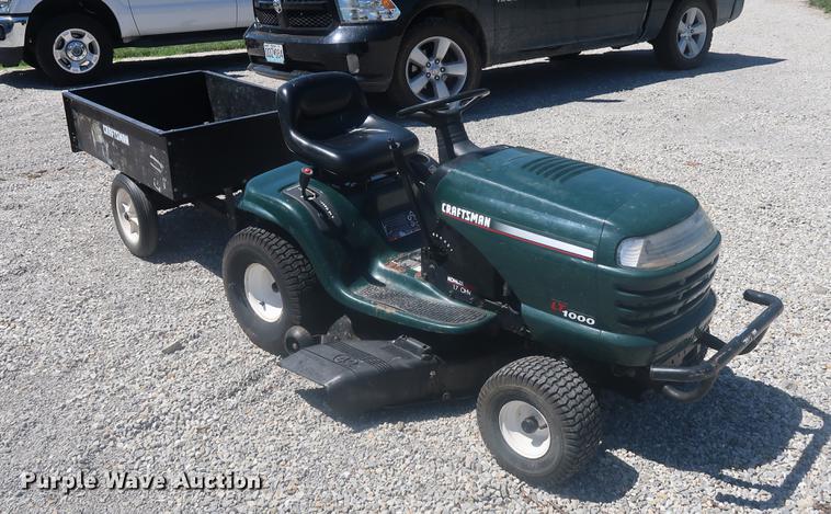 image for item EP9373 Craftsman LT1000 lawn mower
