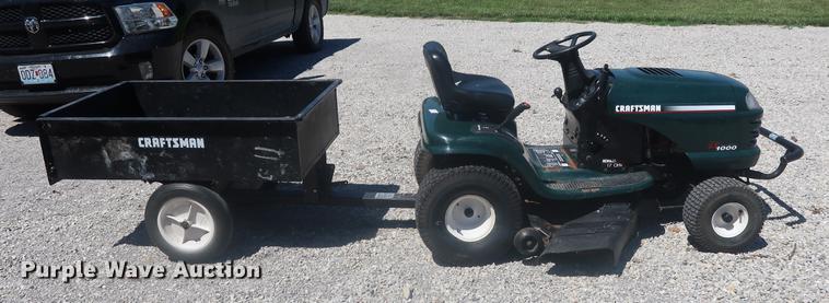 image for item EP9373 Craftsman LT1000 lawn mower