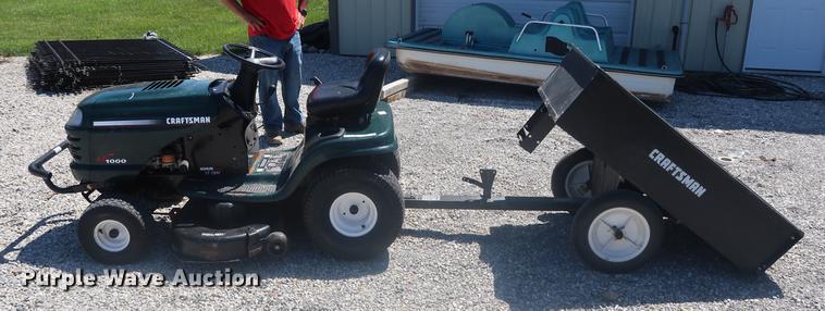 image for item EP9373 Craftsman LT1000 lawn mower