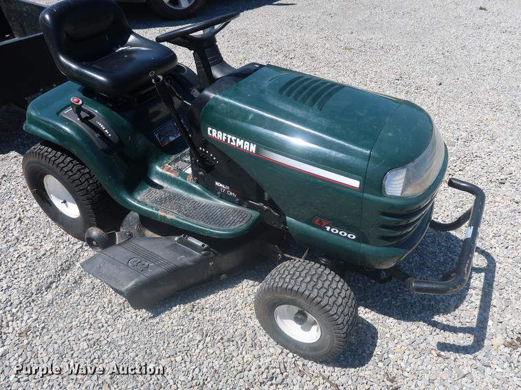 image for item EP9373 Craftsman LT1000 lawn mower