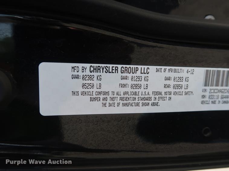 image for item EP9414 2012 Dodge Charger Police