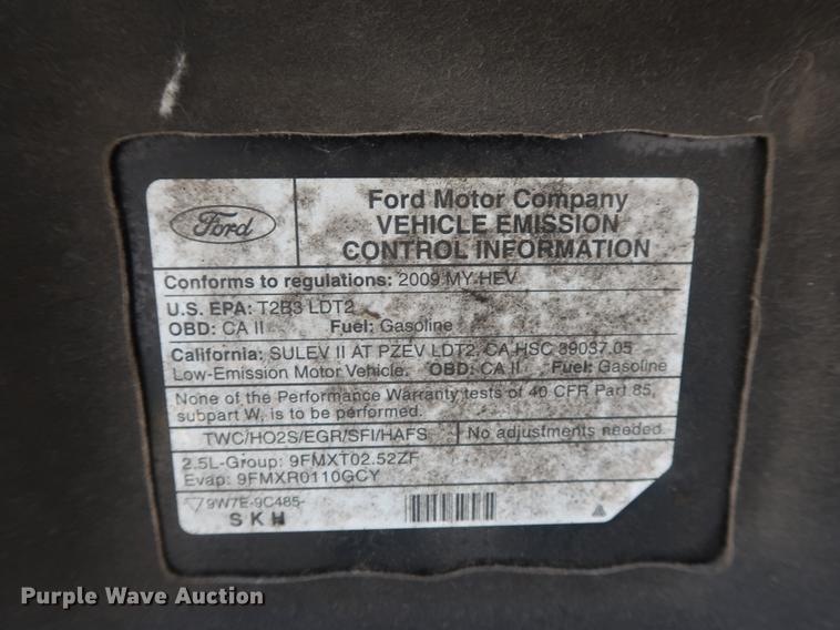 image for item EP9415 2009 Ford Escape Hybrid SUV