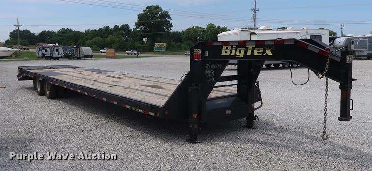image for item EP9419 2016 Big Tex 25GNHD equipment trailer
