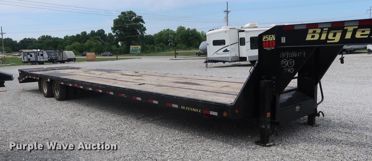 image for item EP9419 2016 Big Tex 25GNHD equipment trailer
