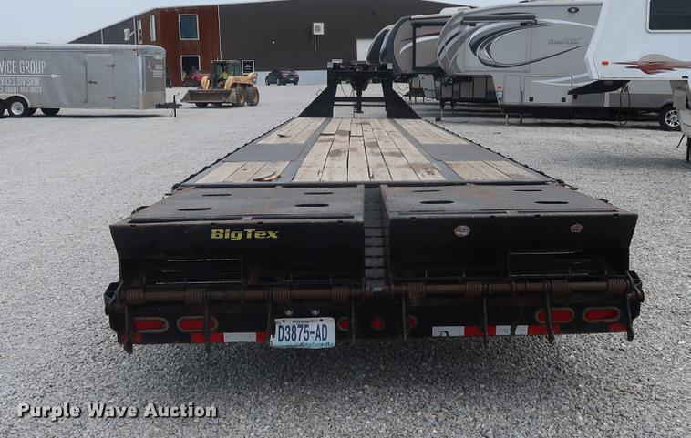 image for item EP9419 2016 Big Tex 25GNHD equipment trailer