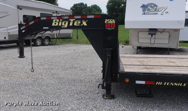 image for item EP9419 2016 Big Tex 25GNHD equipment trailer
